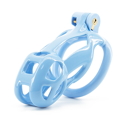 Cobra Blue Chastity Cage - Standard
