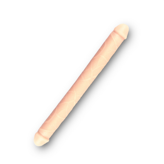 Essential Double Ended Dildo - Porcelain