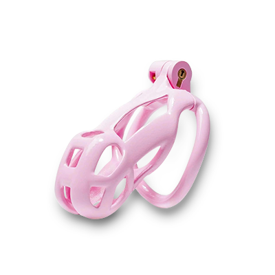 Cobra Pink Chastity Cage - Standard