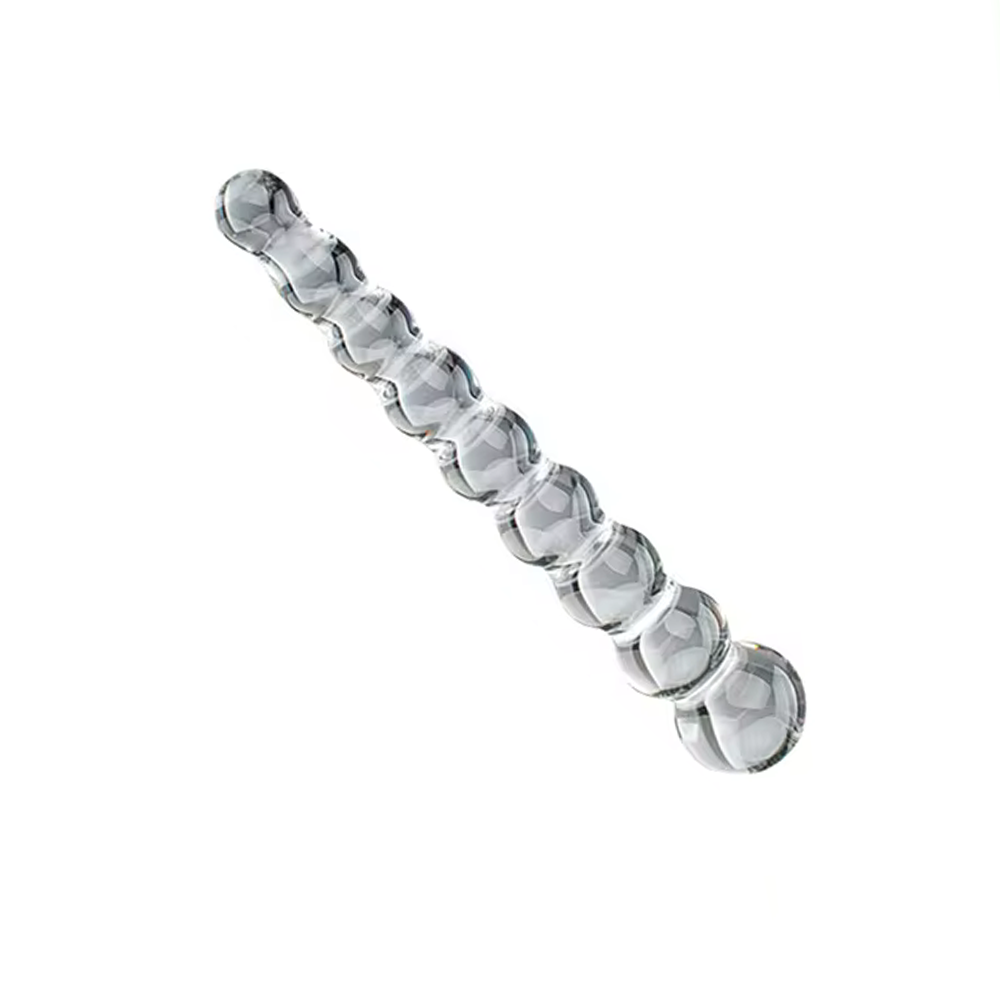 Rippled Glass Dildo