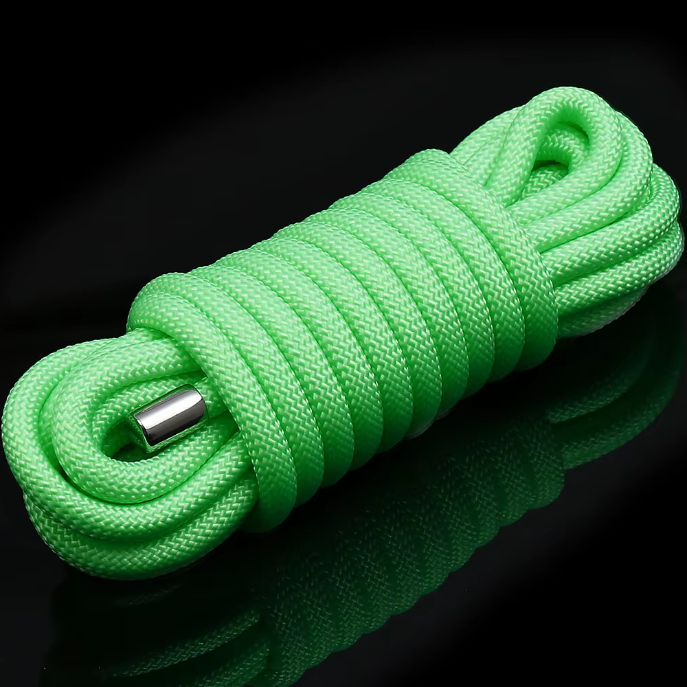Glowing Bondage Rope - Green
