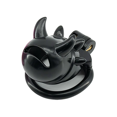 Impish Resin Chastity Cage - Black