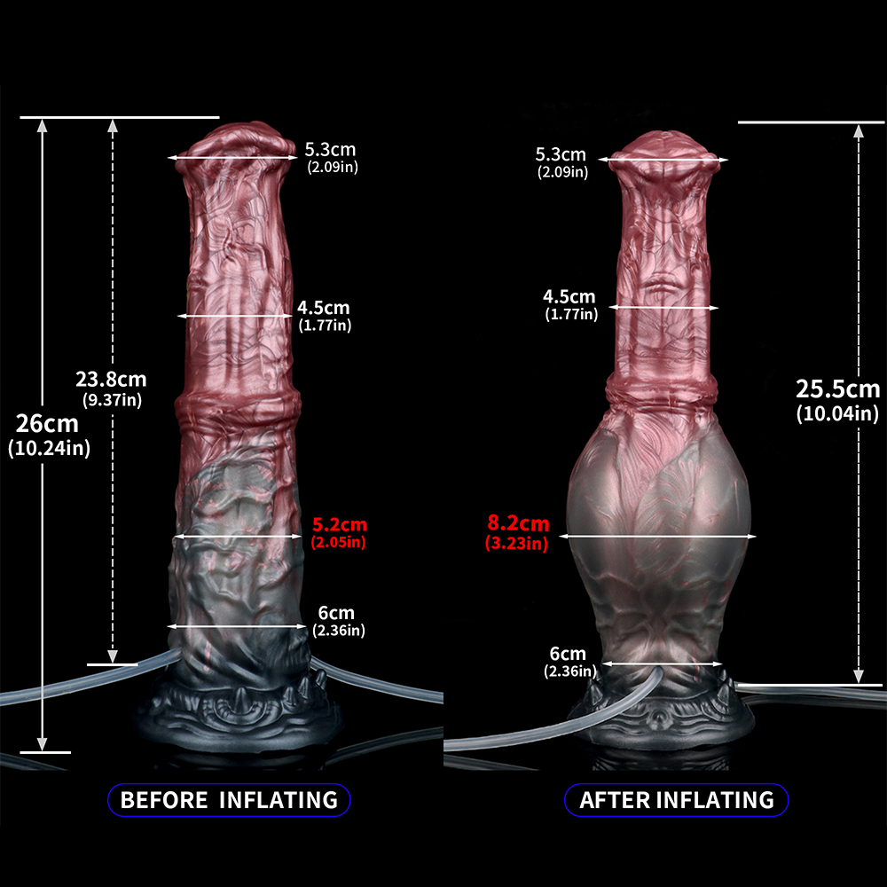 Inflatable Squirting Horse Dildo