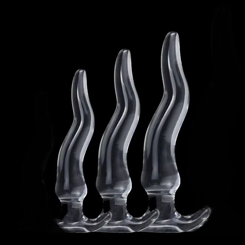 Jelly Wave Long Butt Plug