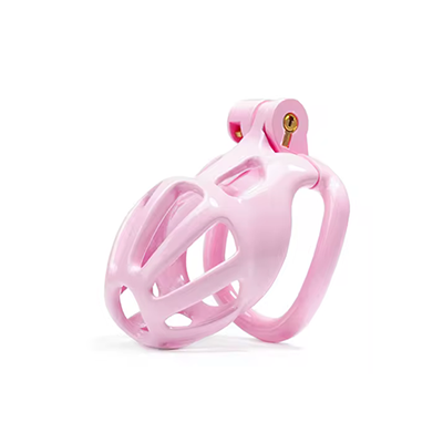 Python Pink Chastity Cage - Small