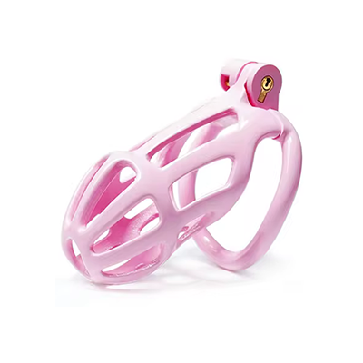 Python Pink Chastity Cage - Standard