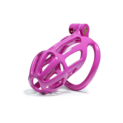 Python Purple Chastity Cage - Standard