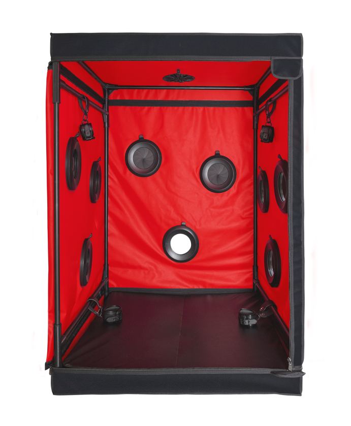 Secret Dome Scandale Cabin - Black & Red