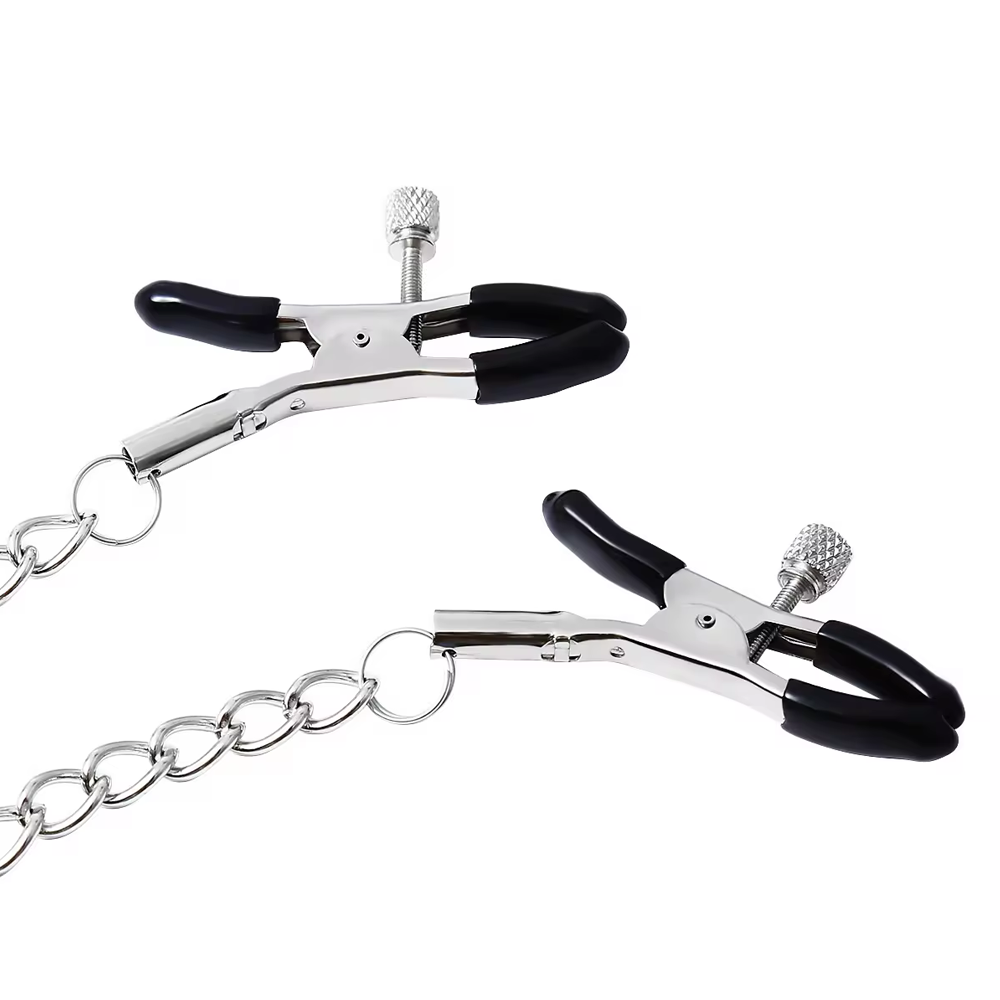 Slut Chain Nipple Clamps