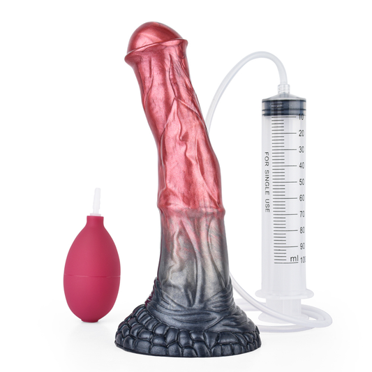 Squirting Midnight Fjord Stallion Dildo