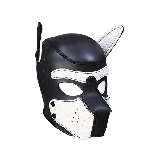Alpha Pup Hood - White
