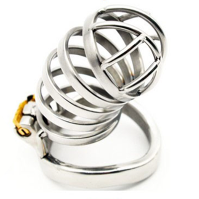 Banded Steel Chastity Cage