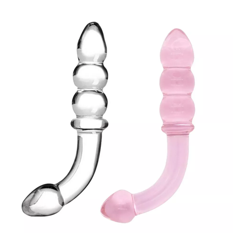 Beaded Crystal Dildo