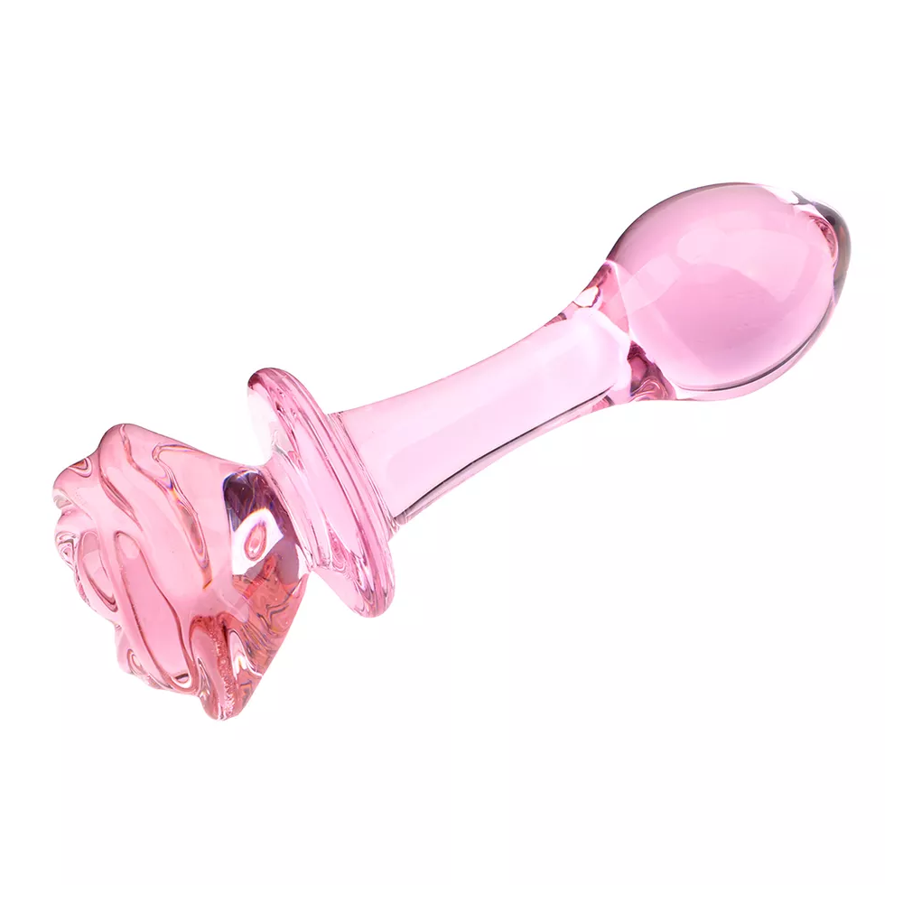 Crystal Rose Butt Plug