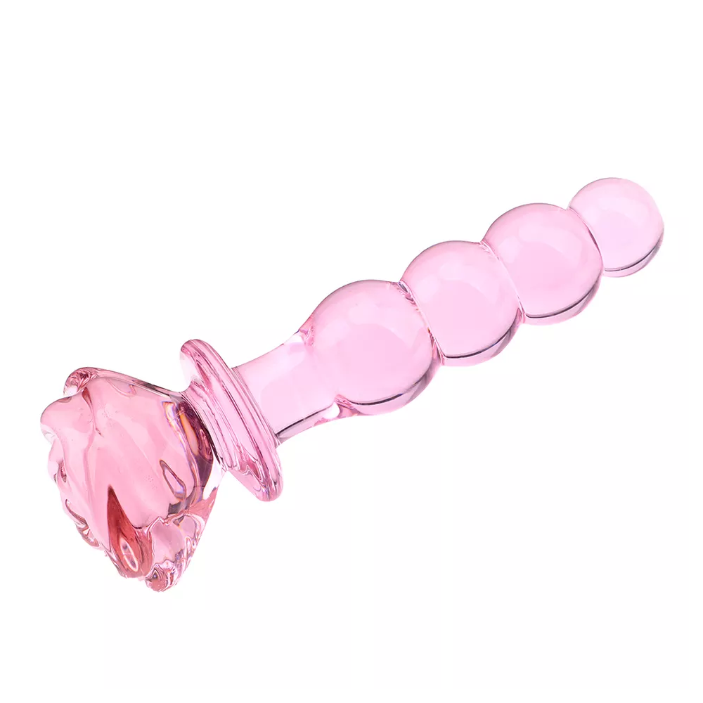 Crystal Rose Butt Plug