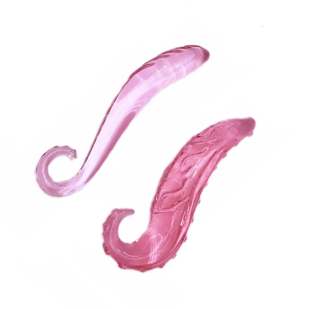 Crystal Tentacle Butt Plug Peachy BDSM Crystal Tentacle Butt Plug Peachy BDSM