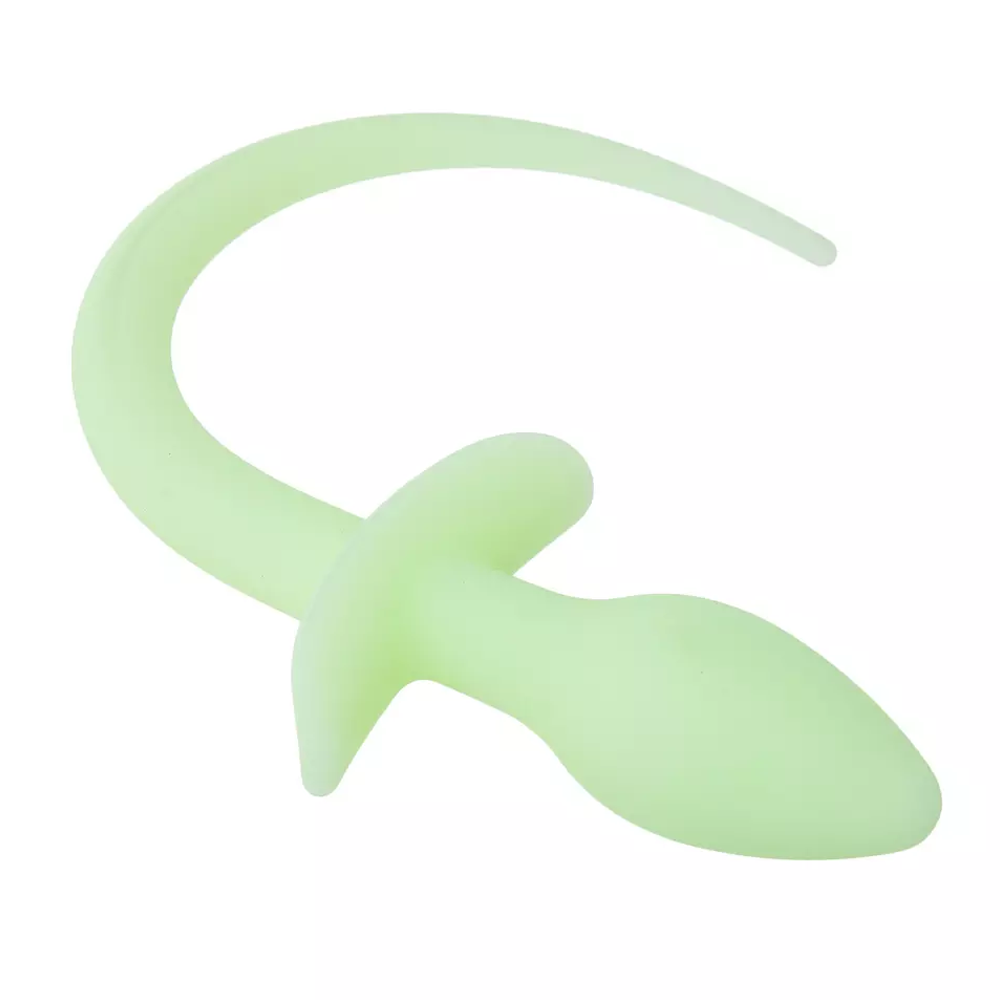 Glow in the Dark Tail Butt Plug