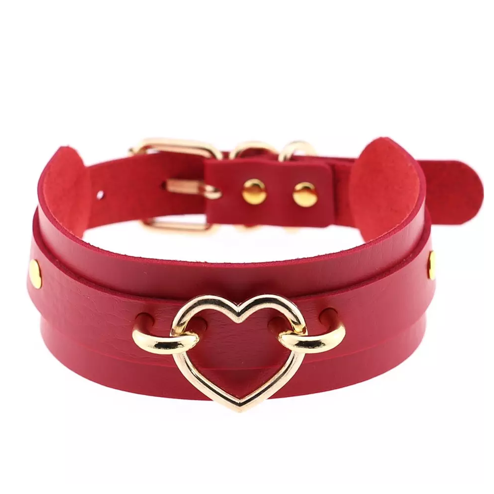 Heart of Gold Choker