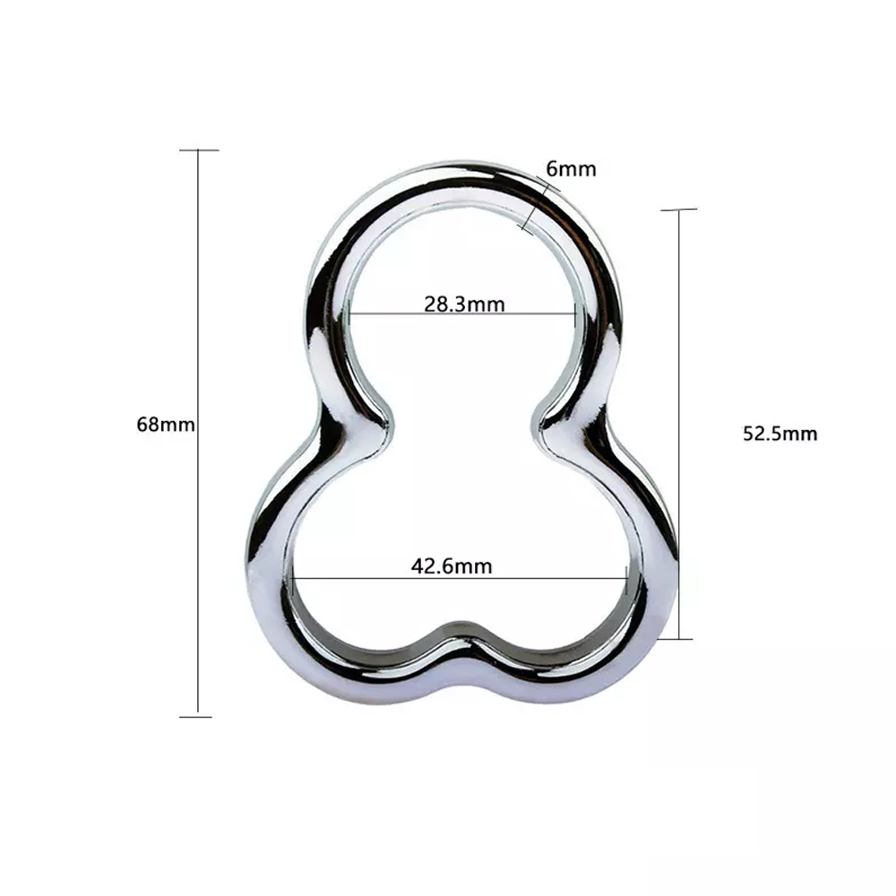 Heavy Duty Ball Stretcher Cock Ring