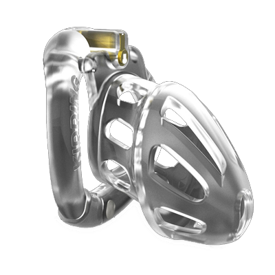 Hinged Resin Chastity Cage