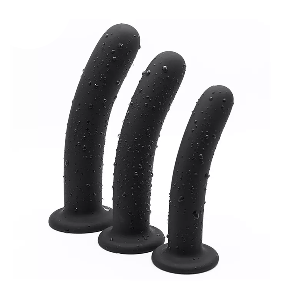 Curved Silicone Butt Plug