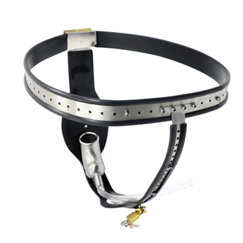 Men's Steel Plate Chastity Belt