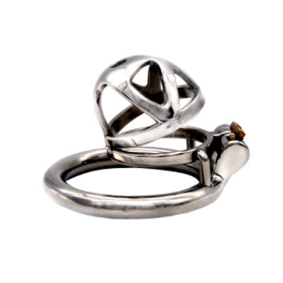Metal Helmet Chastity Cage