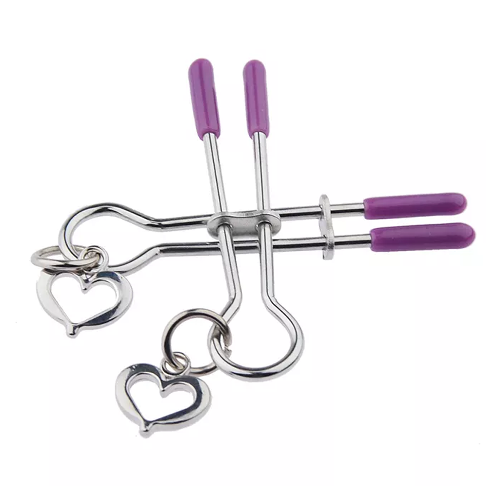 Mini Love Heart Nipple Clamps