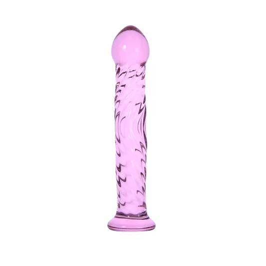 Pink Mirage Glass Dildo