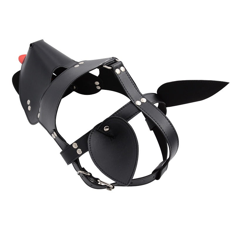 Playful Pup Mask - Black 2