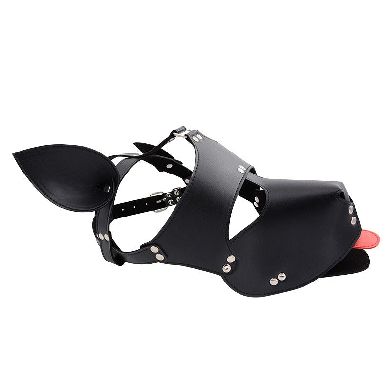 Playful Pup Mask - Black 3