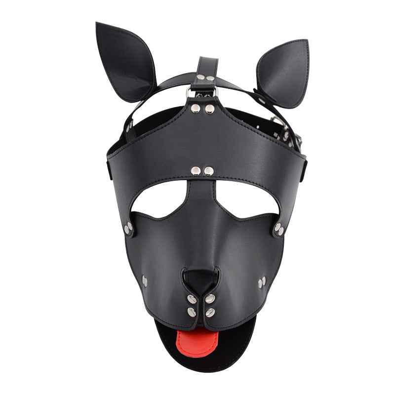 Playful Pup Mask - Black 4