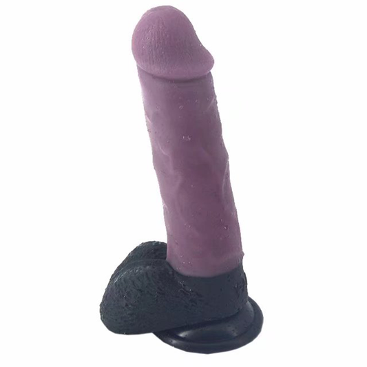 TrueTouch Eggplant Dildo – Medium