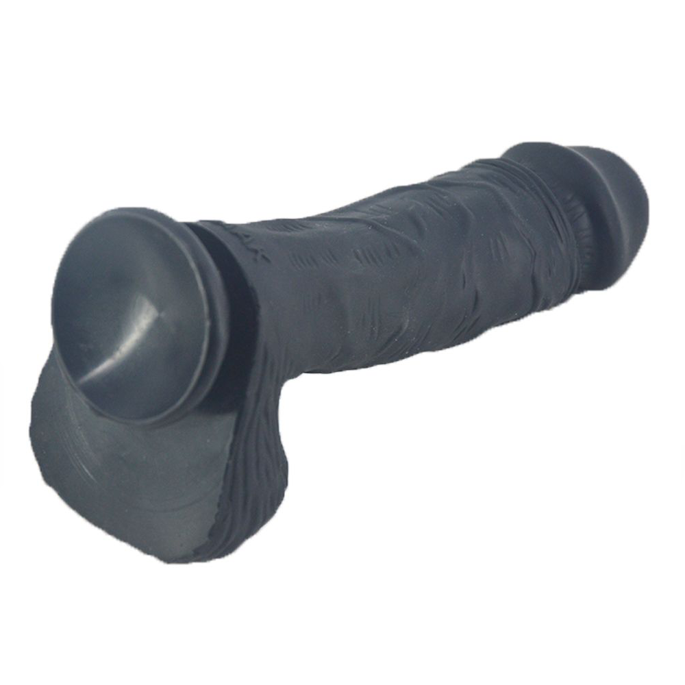TrueTouch Charcoal Dildo Large Peachy BDSM TrueTouch Charcoal Dildo Large Peachy BDSM