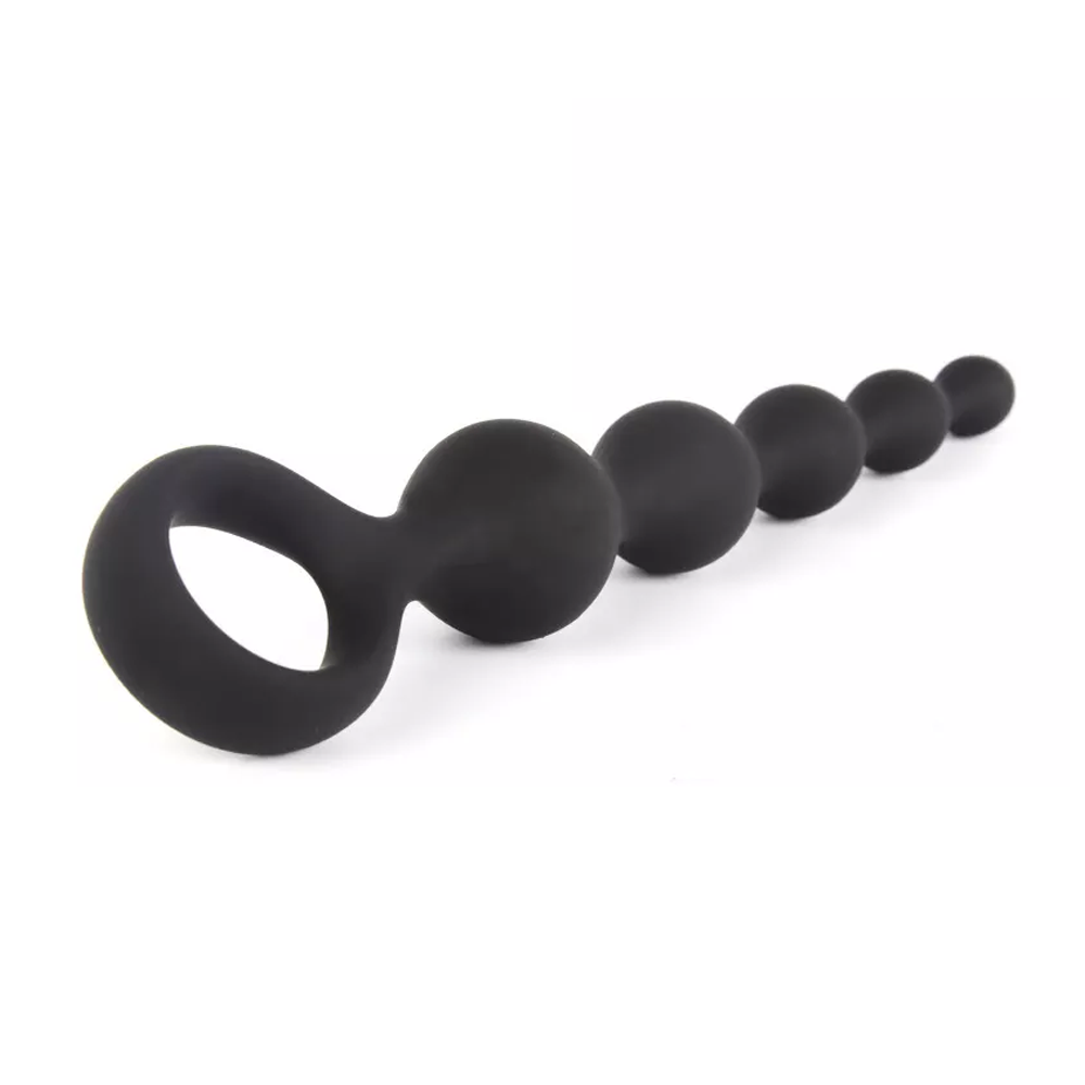 Ribbed Anal Beads