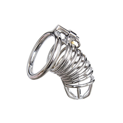 Ringlet Metal Chastity Cage