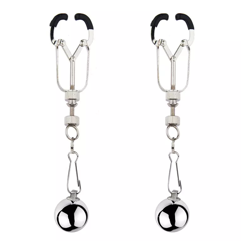 Steel Ball Nipple Clamps
