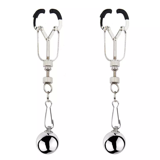 Steel Ball Nipple Clamps