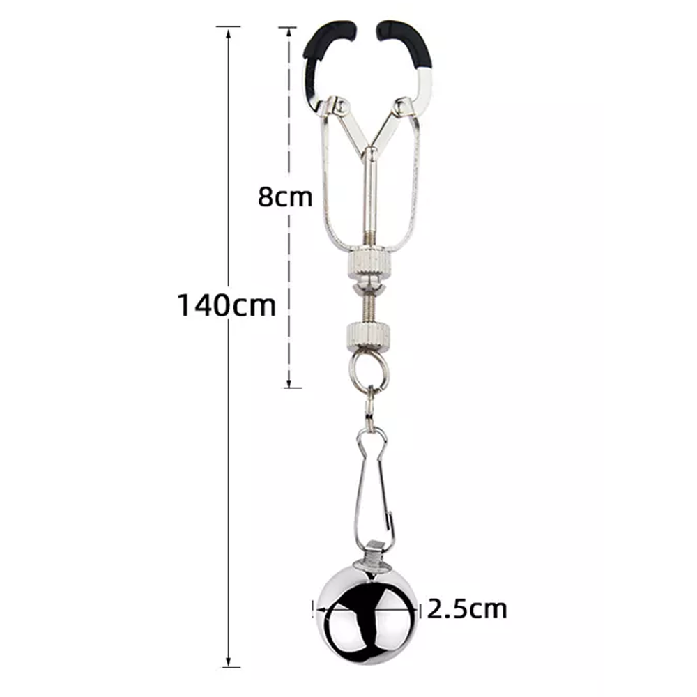 Steel Ball Nipple Clamps