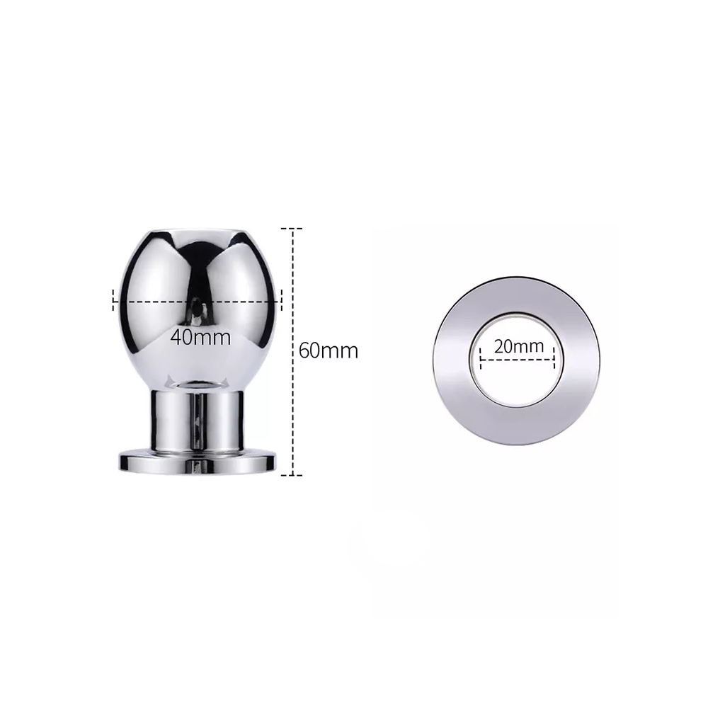 Steel Hollow Butt Plug