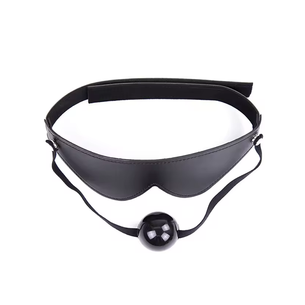 Ball Gag Blindfold