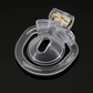 Basic Inverted Chastity Cage - Clear