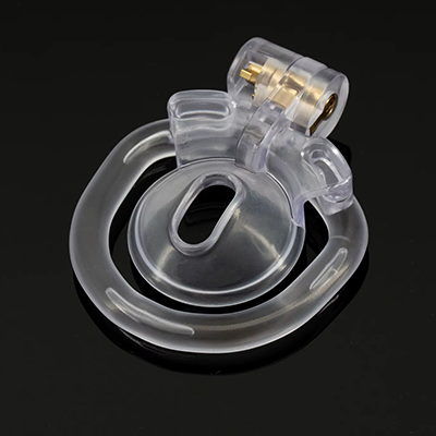 Basic Inverted Chastity Cage - Clear
