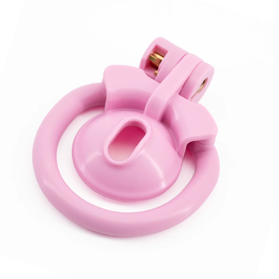 Basic Inverted Chastity Cage - Pink