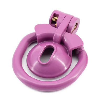 Basic Inverted Chastity Cage - Purple