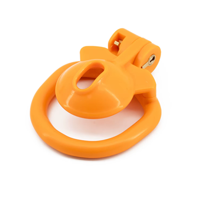Basic Micro Chastity Cage - Orange