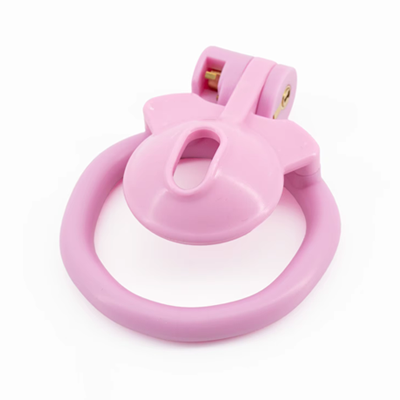 Basic Micro Chastity Cage - Pink
