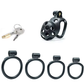 Portal Black Chastity Cage - Small