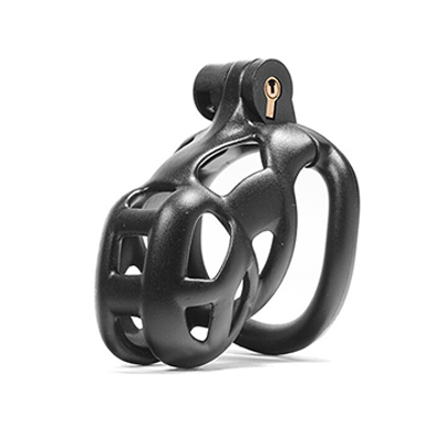 Cobra Black Chastity Cage - Small