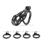 Cobra Black Chastity Cage - Standard